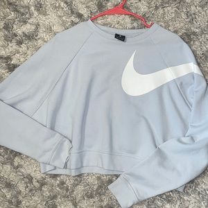 Nike Dri-Fit Long Sleeve Crop - Large